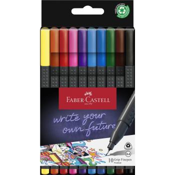 Faber-Castell Finepen Grip 0.4 10er Etui